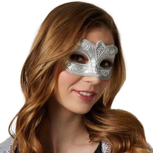 Tectake  Venezianische Maske mit Muster 