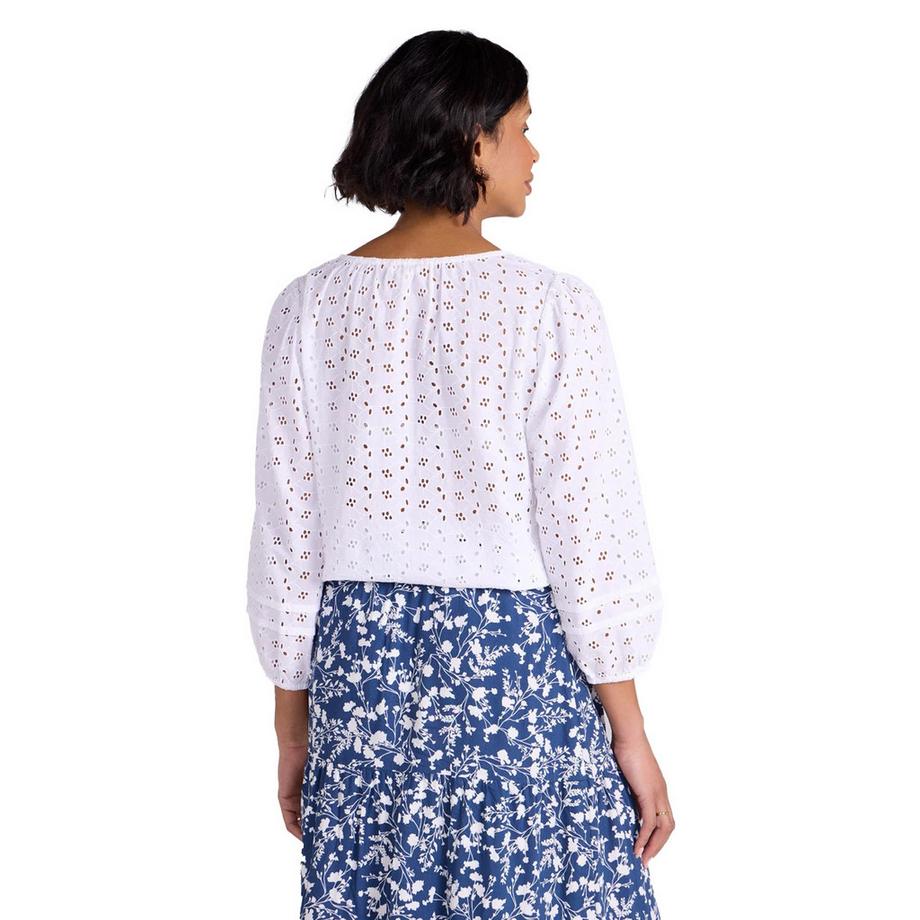 Mountain Warehouse  Blouse Décontractée Manches ¾ Motiftyle Broderie 