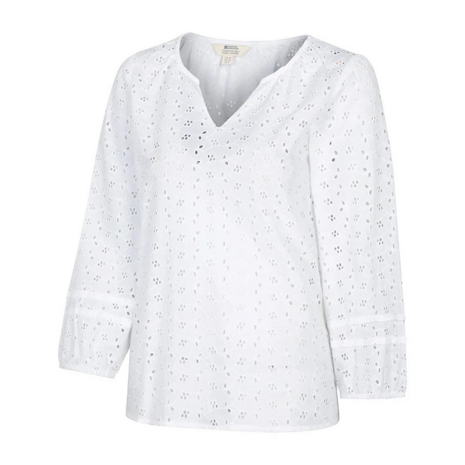 Mountain Warehouse  Blouse Décontractée Manches ¾ Motiftyle Broderie 