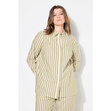 Chemisier à rayures, coupe Boxy