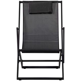 mutoni living Chaise de jardin Esper noir  