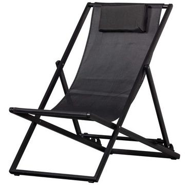 Chaise de jardin Esper noir