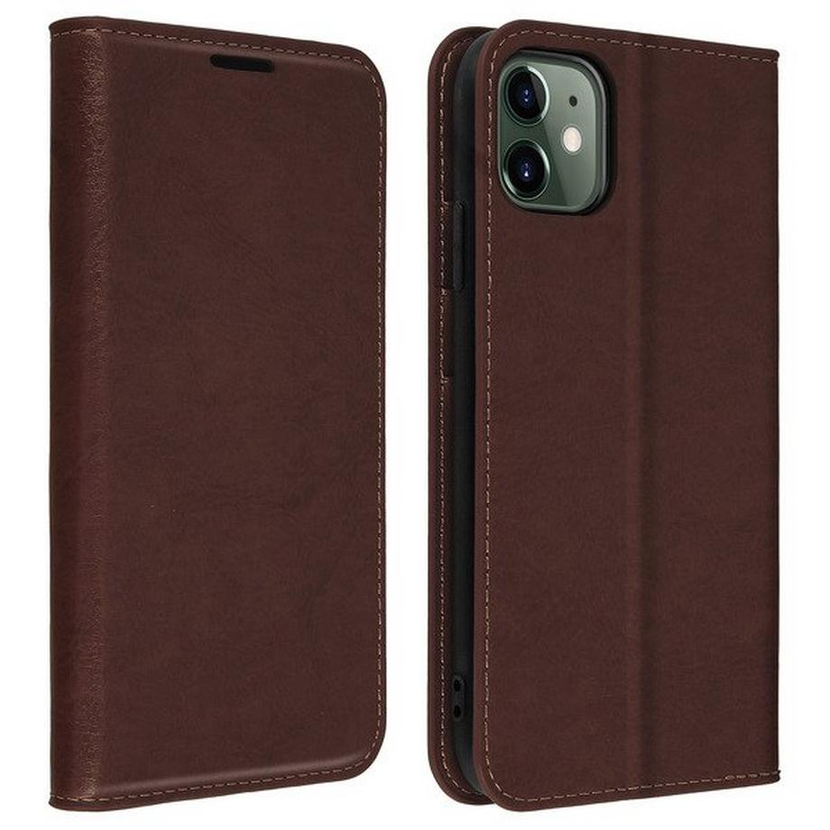 Avizar  Custodia Pelle Nera iPhone 11 