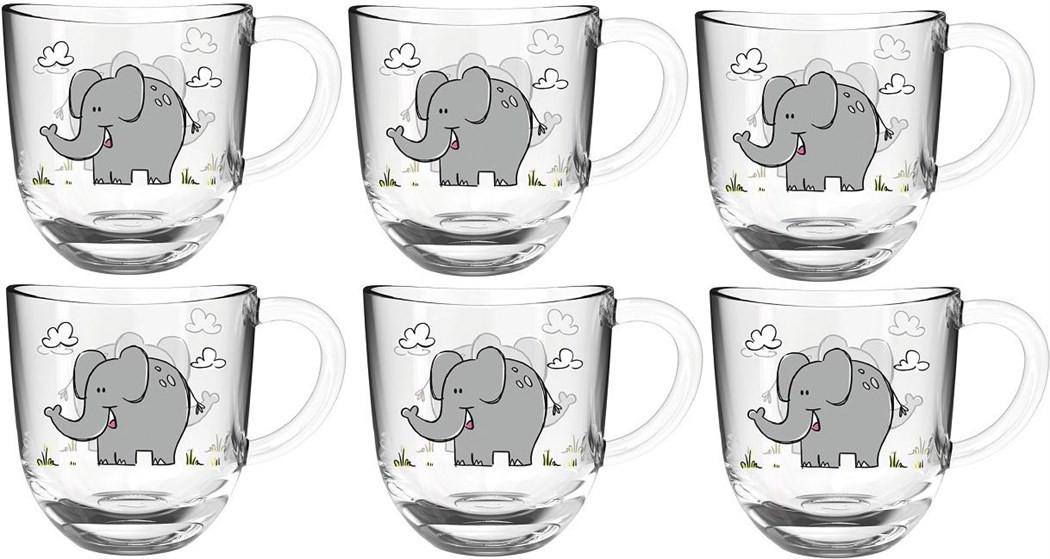 LEONARDO Kindertasse Elefant 6-teilig  