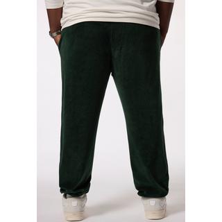 Sthuge  Pantalon de jogging en velours, taille élastique, coupe Basic Fit - jusqu'au 8 XL 