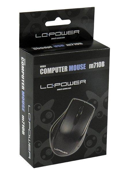 LC-POWER  LC-M710B Maus rechts USB Typ-A Optisch 800 DPI 