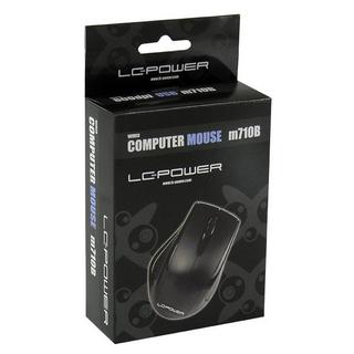 LC-POWER  LC-M710B Maus rechts USB Typ-A Optisch 800 DPI 