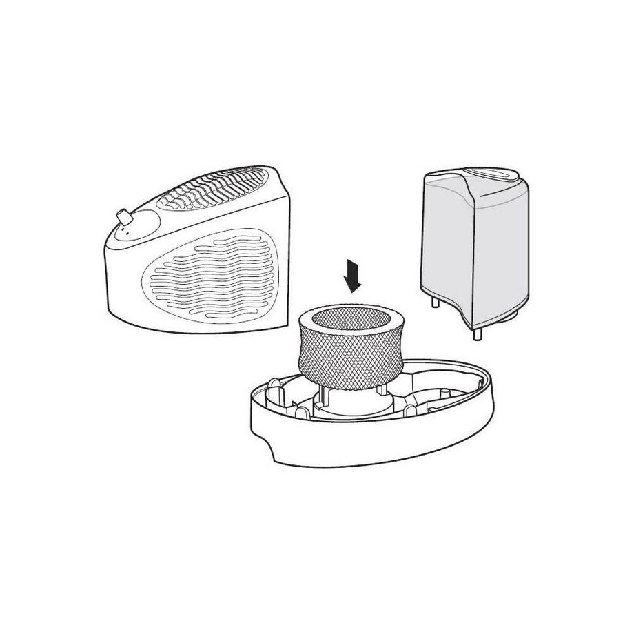 BONECO LUFTFILTER-MATTE 5910 1 ST�CK  