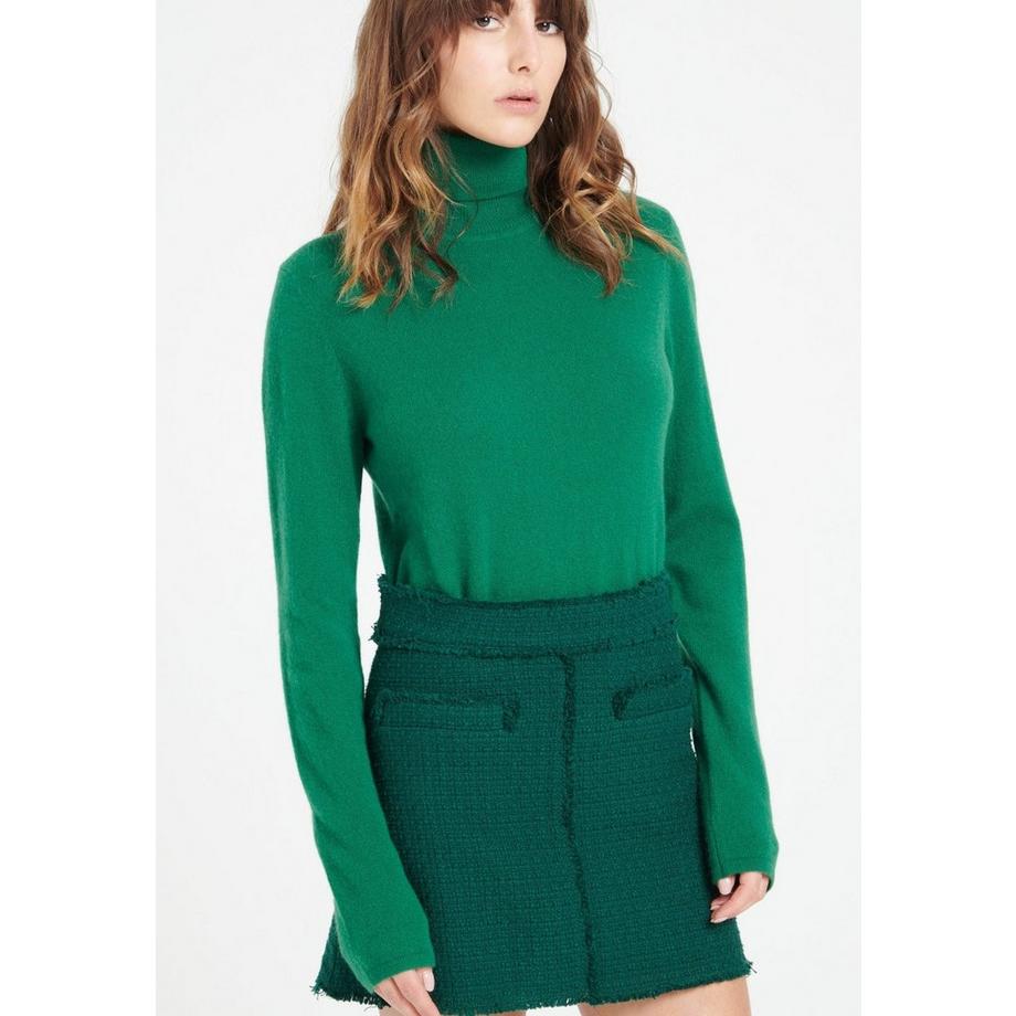 LILLY 3 Pull col roulé - 100% cachemire