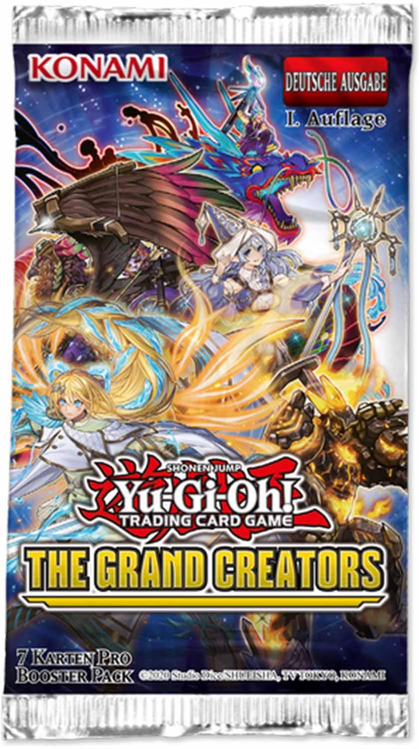 Yu-Gi-Oh!  The Grand Creators Booster - 1. Auflage  - DE 