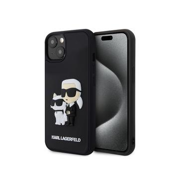 Cover iPhone 15 Plus 3D Karl & Choupette