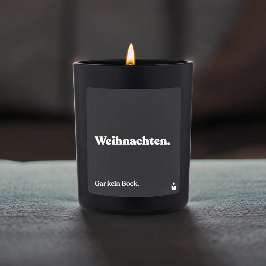 CandleHand Duftkerze Flowery Weihnachten. Gar kein Bock.  