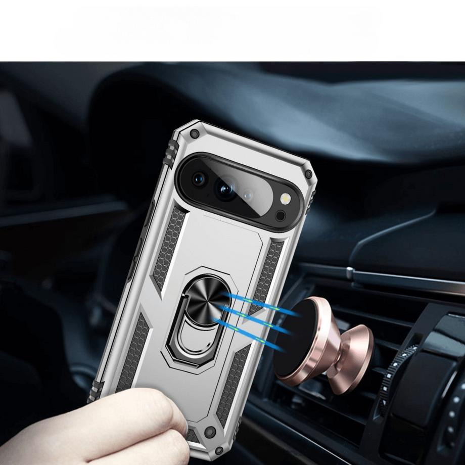 Cover-Discount  Google Pixel 10 / 10 Pro - Robustes Back Cover mit Kickstand 