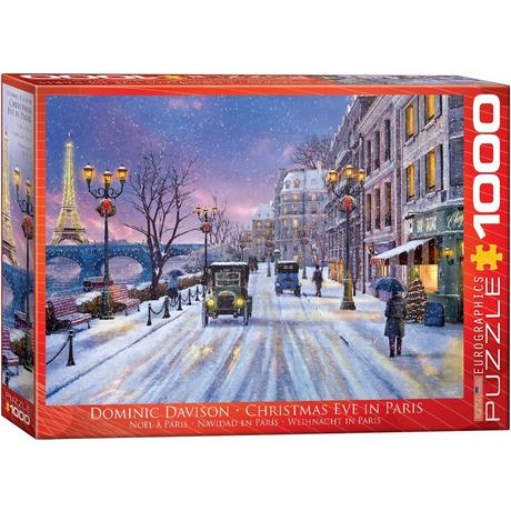 Eurographics  Puzzle Eurographics Veille de Noël à Paris - 1000 pièces 