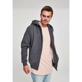 URBAN CLASSICS Zip Long Kapuzenpullover  