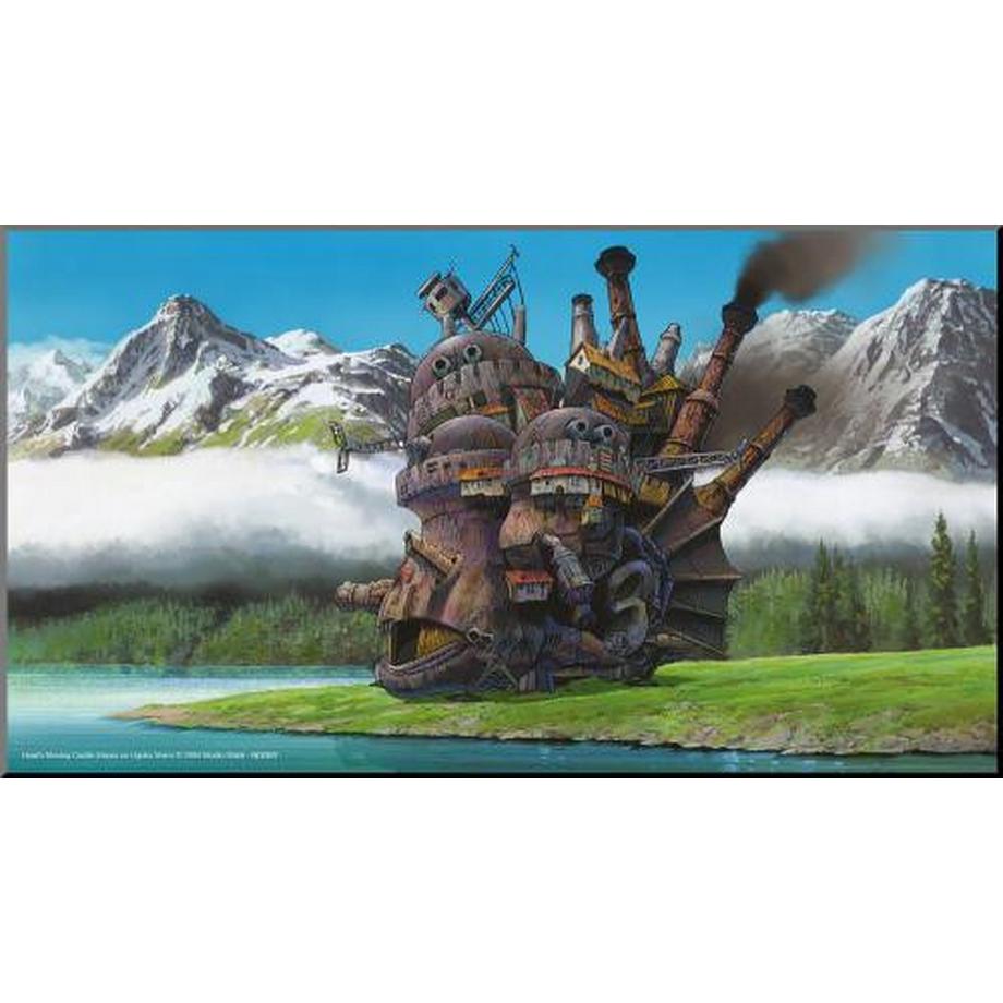 Studio Ghibli  Leinwand - Das wandelnde Schloss - The Castle 