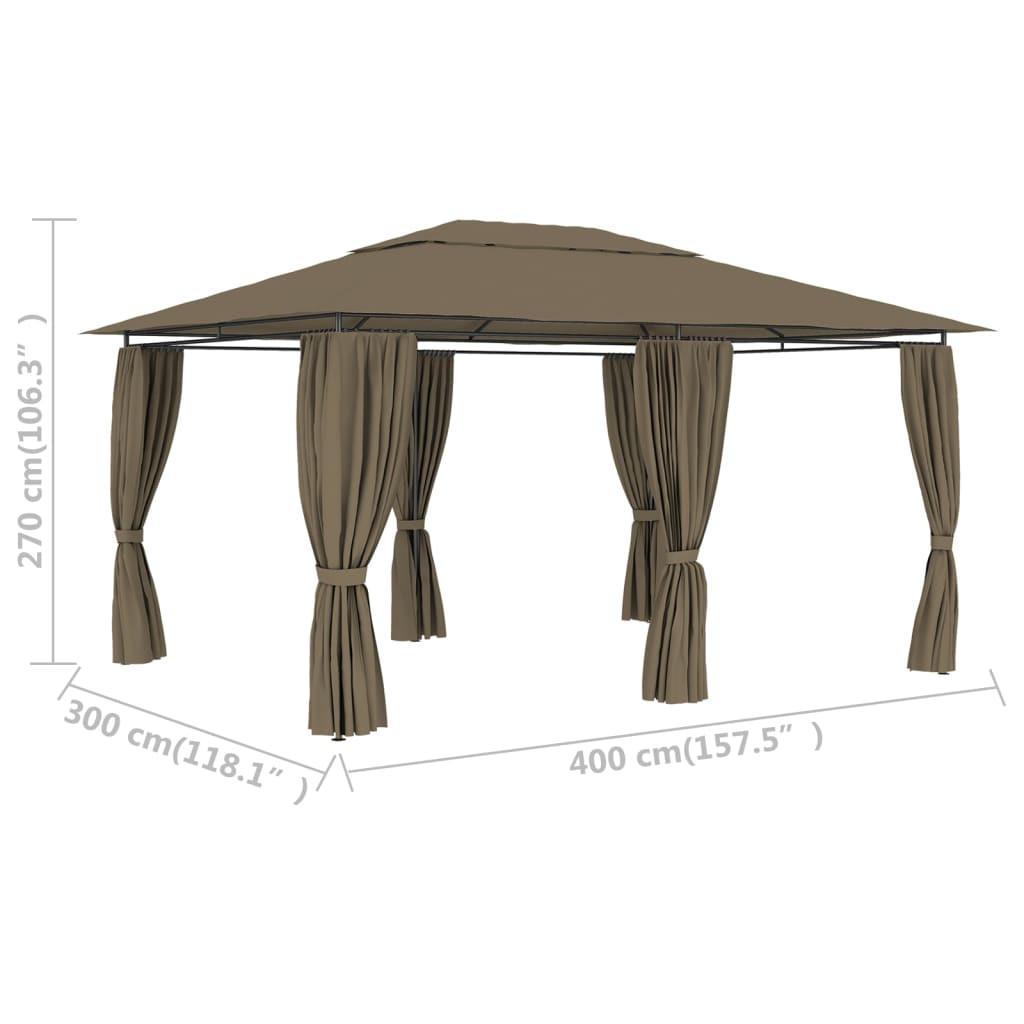 VidaXL Chapiteau tissu  