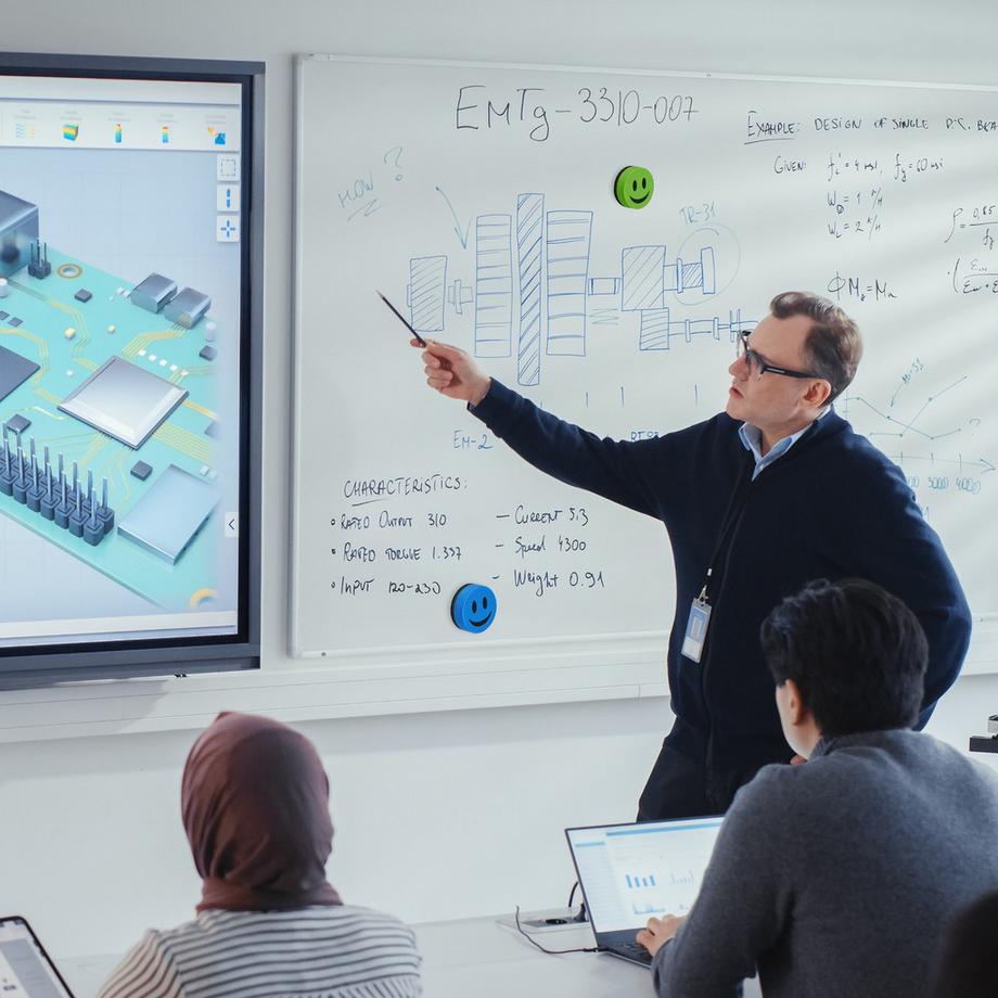 B2X  Éponge ronde pour tableau blanc, lot de 20 