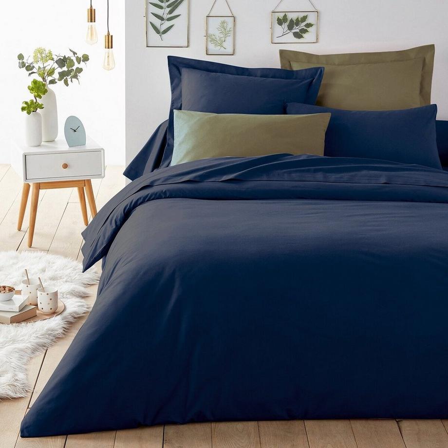 La Redoute Intérieurs Scenario Drap Housse Uni pour Matelas Hauts  