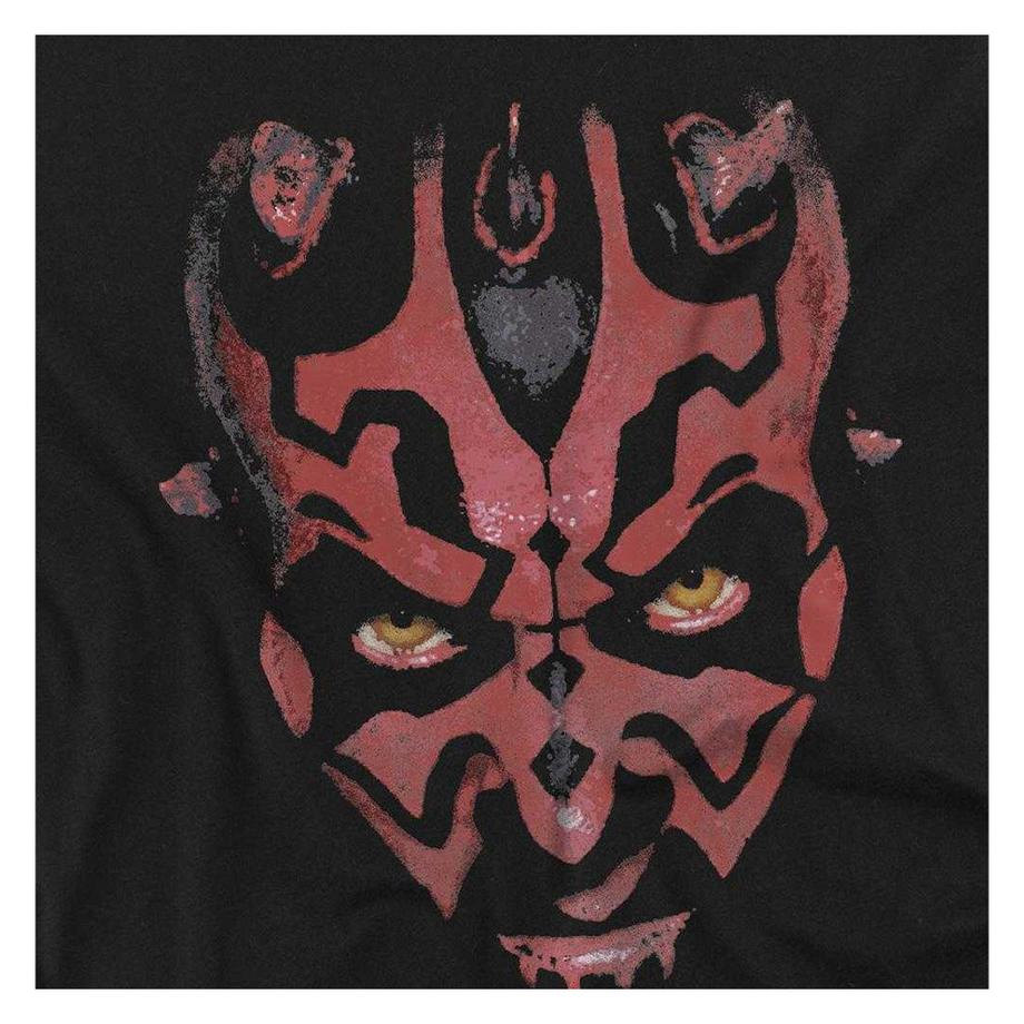 STAR WARS Maglietta Manica Lunga con Grafica Darth Maul  