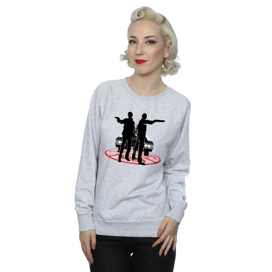 Supernatural Dean et Sam Silhouette Sweatshirt  
