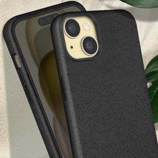 Avizar  Coque Cordon iPhone 15 Recyclable Noir 