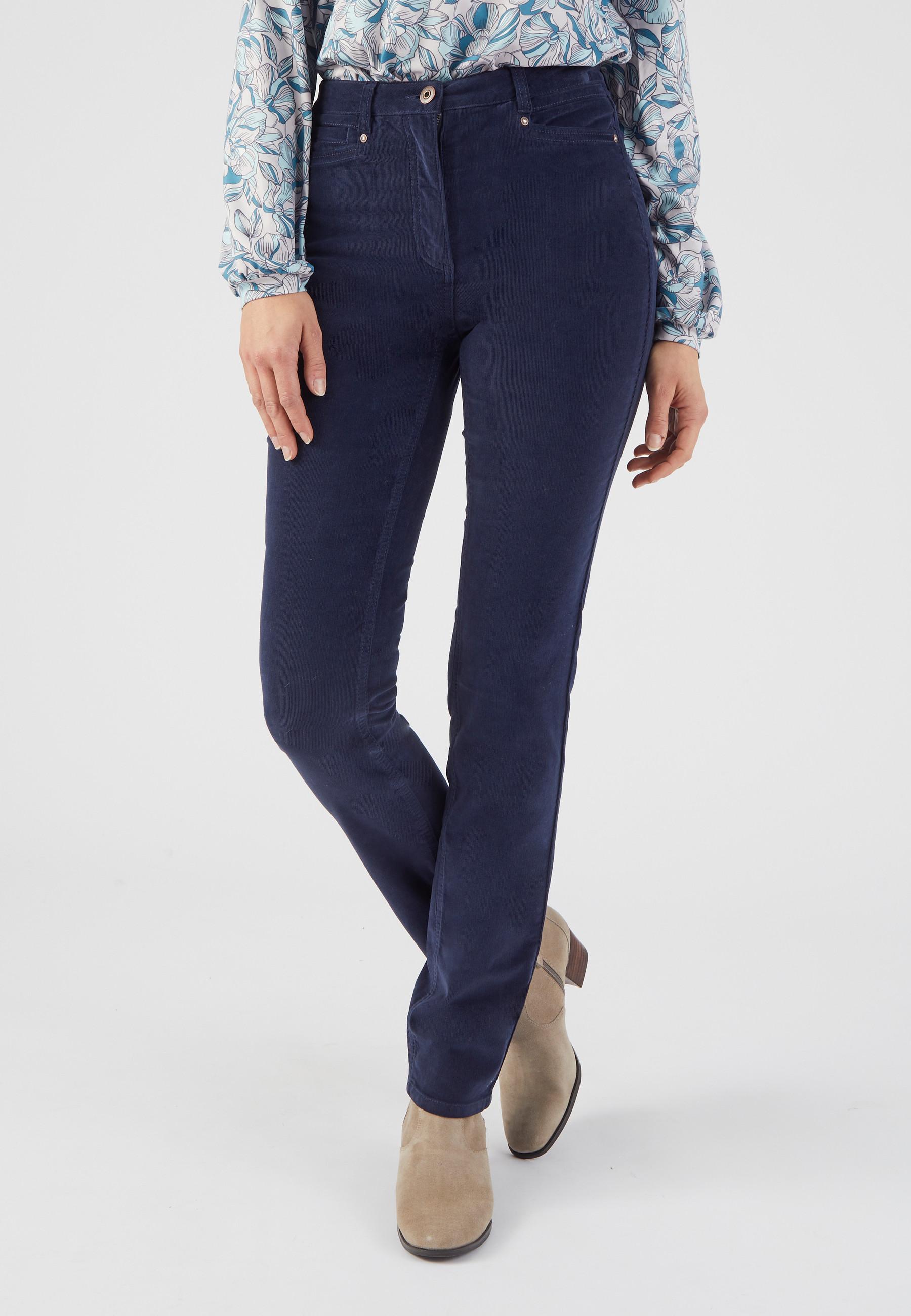 Damart  Pantalon velours milleraies Perfect Fit by 