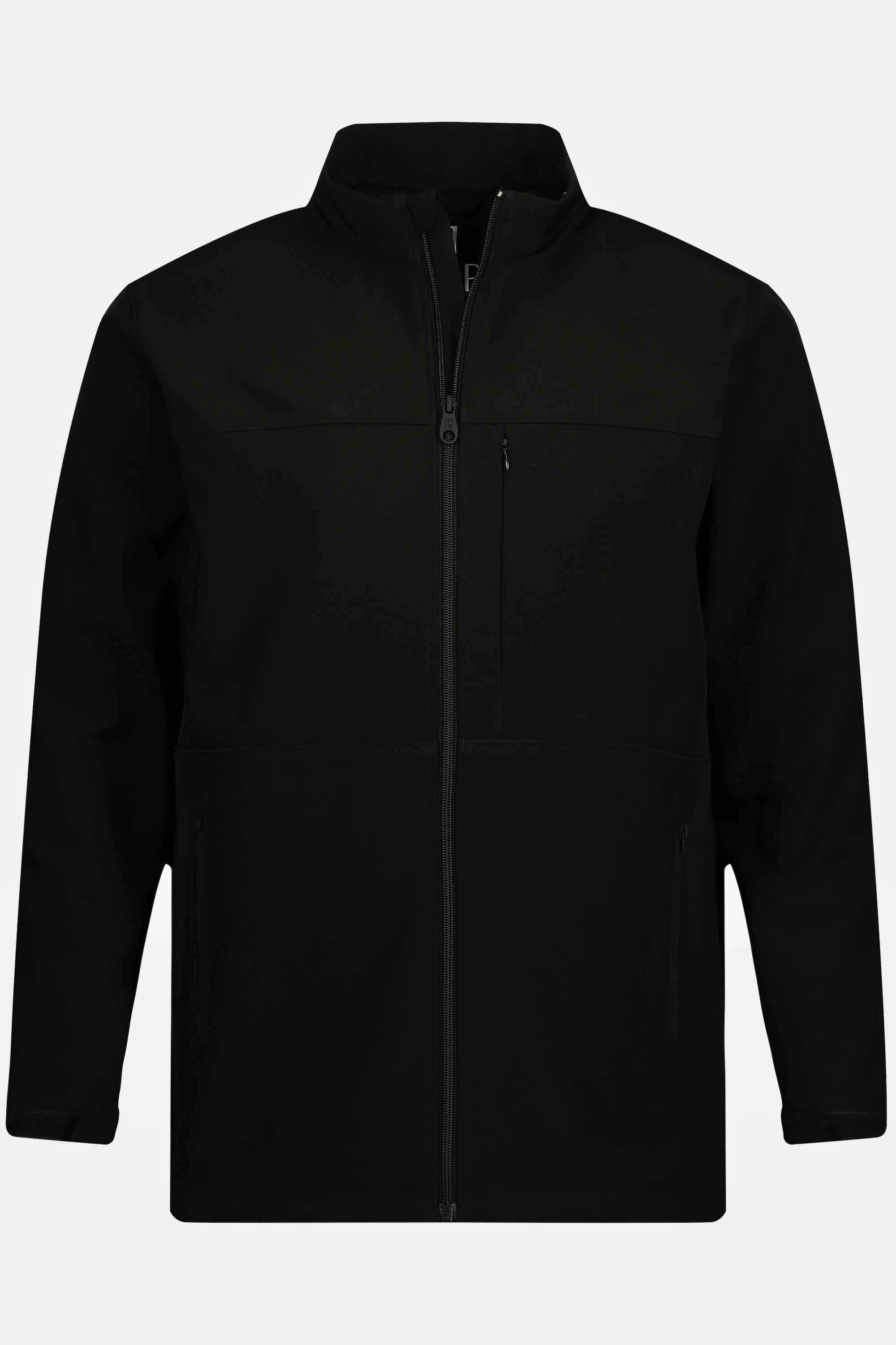 JP1880  Veste Softshell JAY-PI. Col montant, multiples poches et technologie FLEXNAMIC®. 