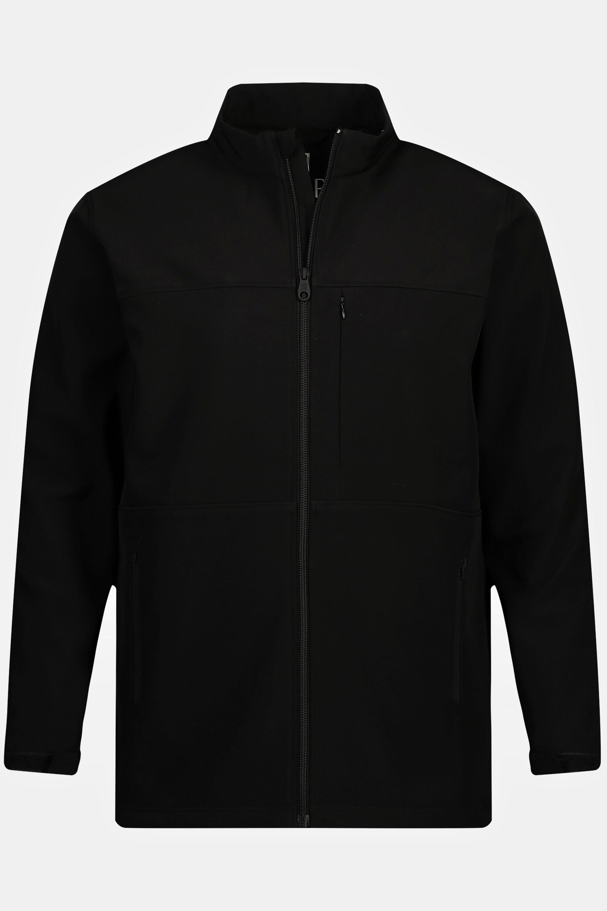 JP1880  Veste Softshell JAY-PI. Col montant, multiples poches et technologie FLEXNAMIC®. 