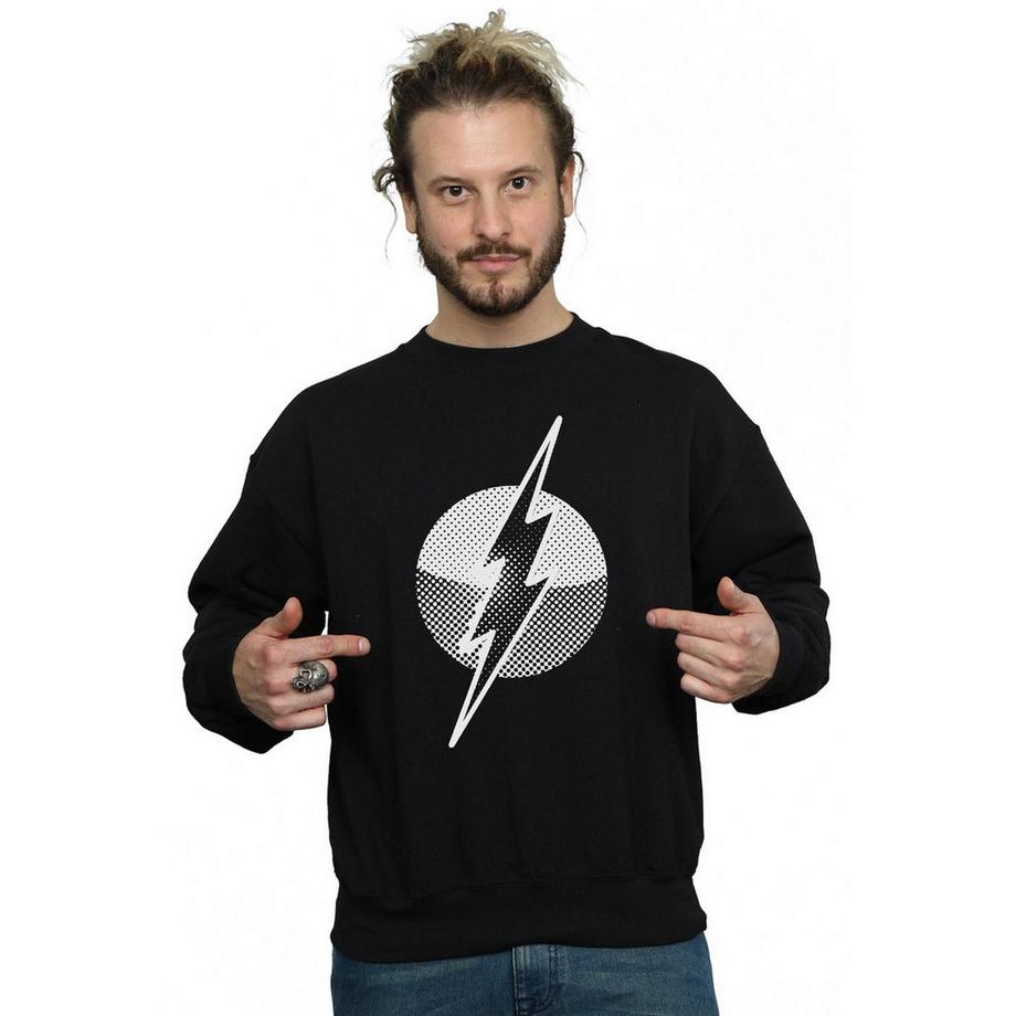 DC COMICS The Flash Distressed Logo Sweatshirt  