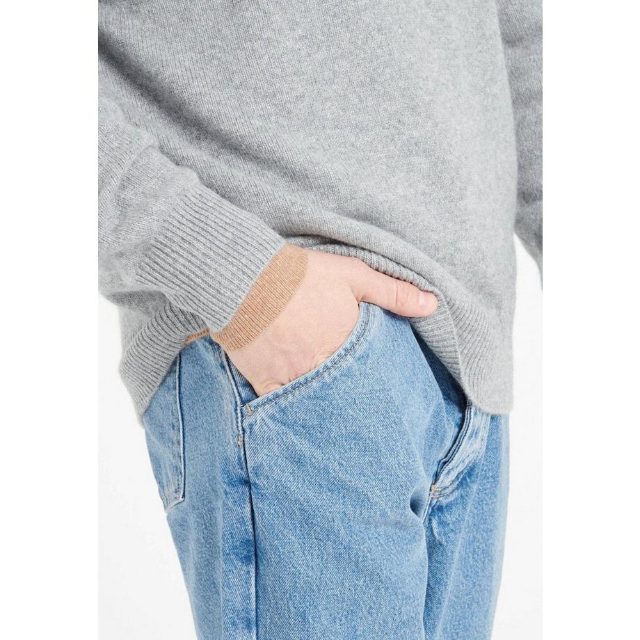 Studio Cashmere8 LUKE 13 Pull Col V 4 Fils  