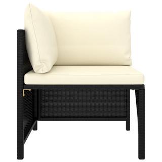 VidaXL Sofa de jardin rotin  