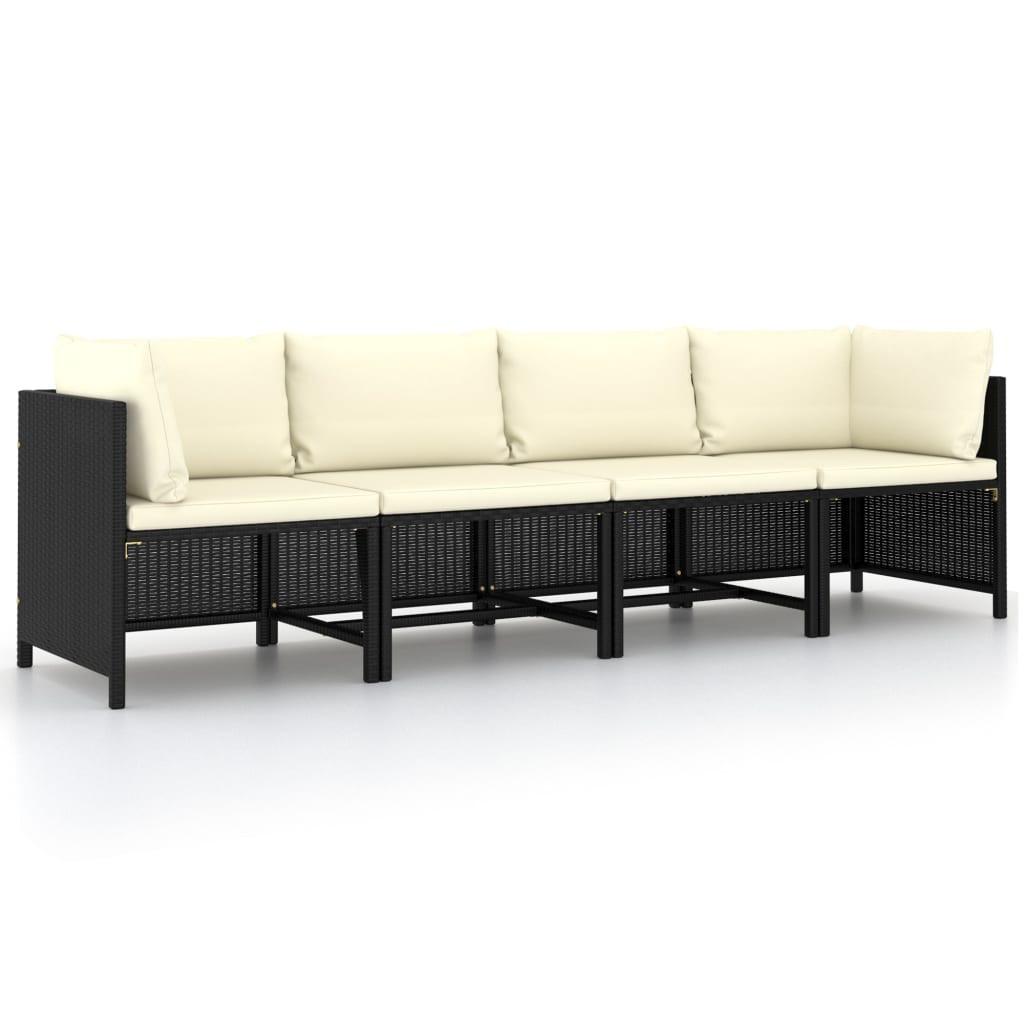 VidaXL Gartensofa rattan  