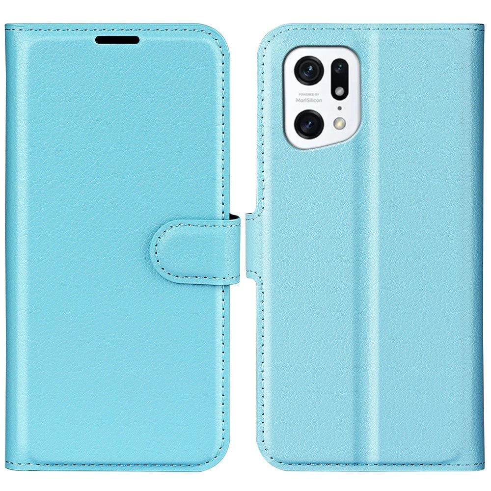 Cover-Discount  Oppo Find X5 - Custodia In Pelle 