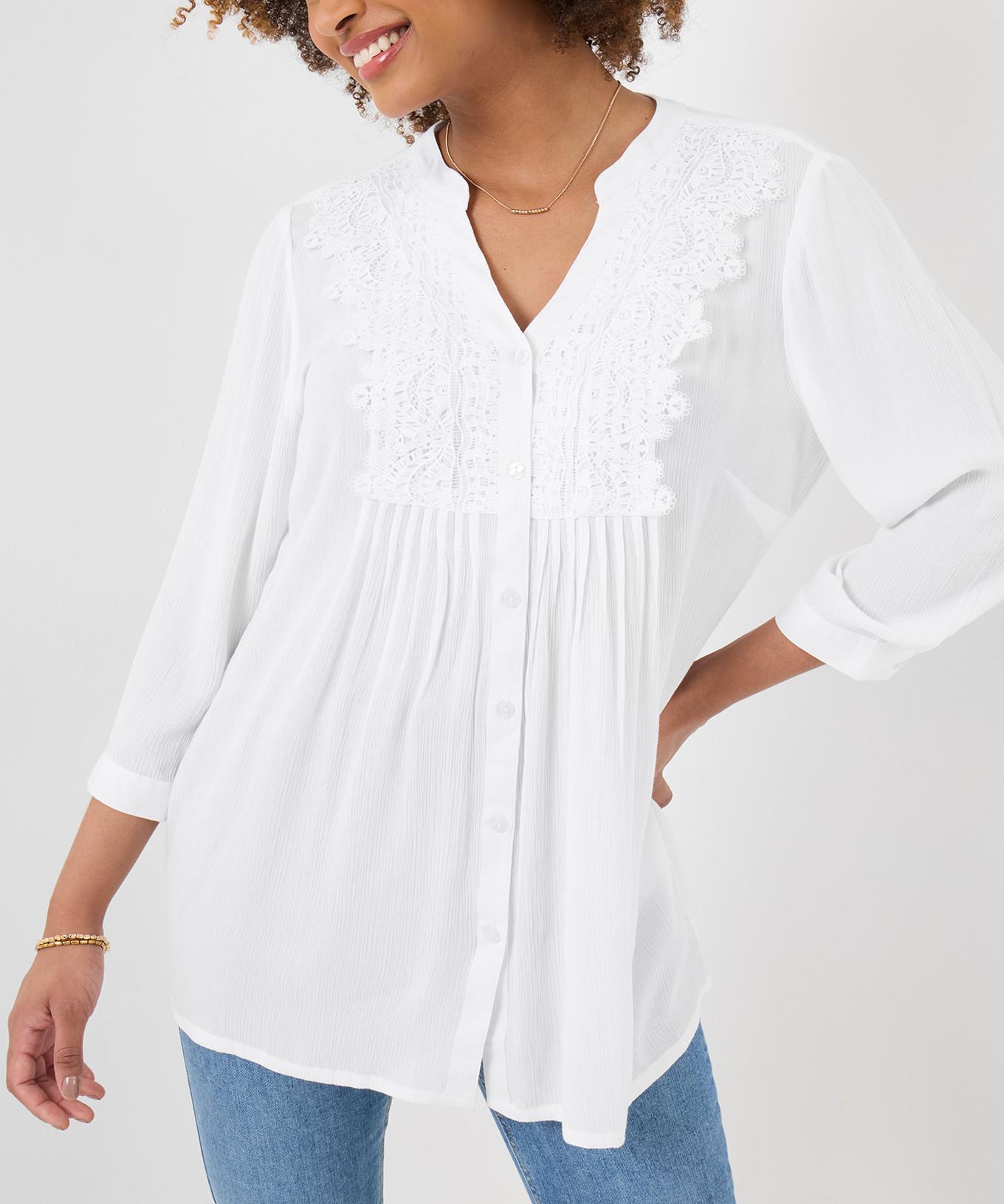 Joe Browns  Longline-Bluse mit Spitzendetail 