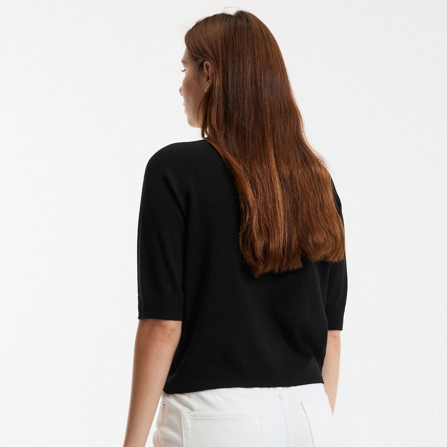 La Redoute Collections Pull Col Rond 100% Laine  