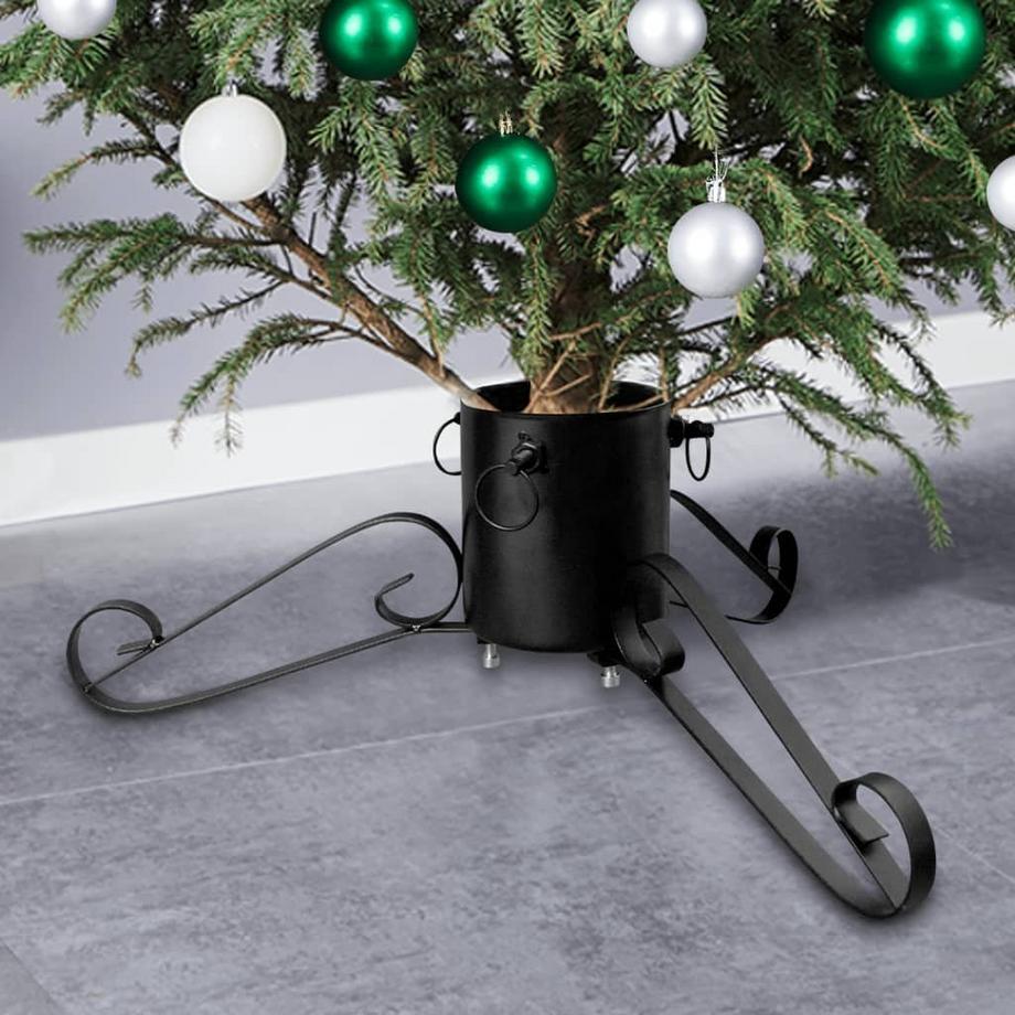 VidaXL Support d'arbre de noël métal  