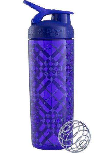 Blender Bottle  28oz / 820ml BlenderBottle SportMixer Signature Sleek, Purple/Purple 