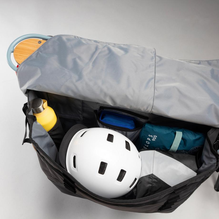 DECATHLON  Tragetasche - Doppel-Fahrradtasche Longtail 