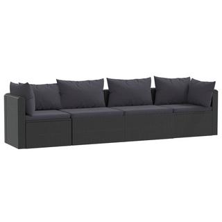 VidaXL Gartensofa poly-rattan  