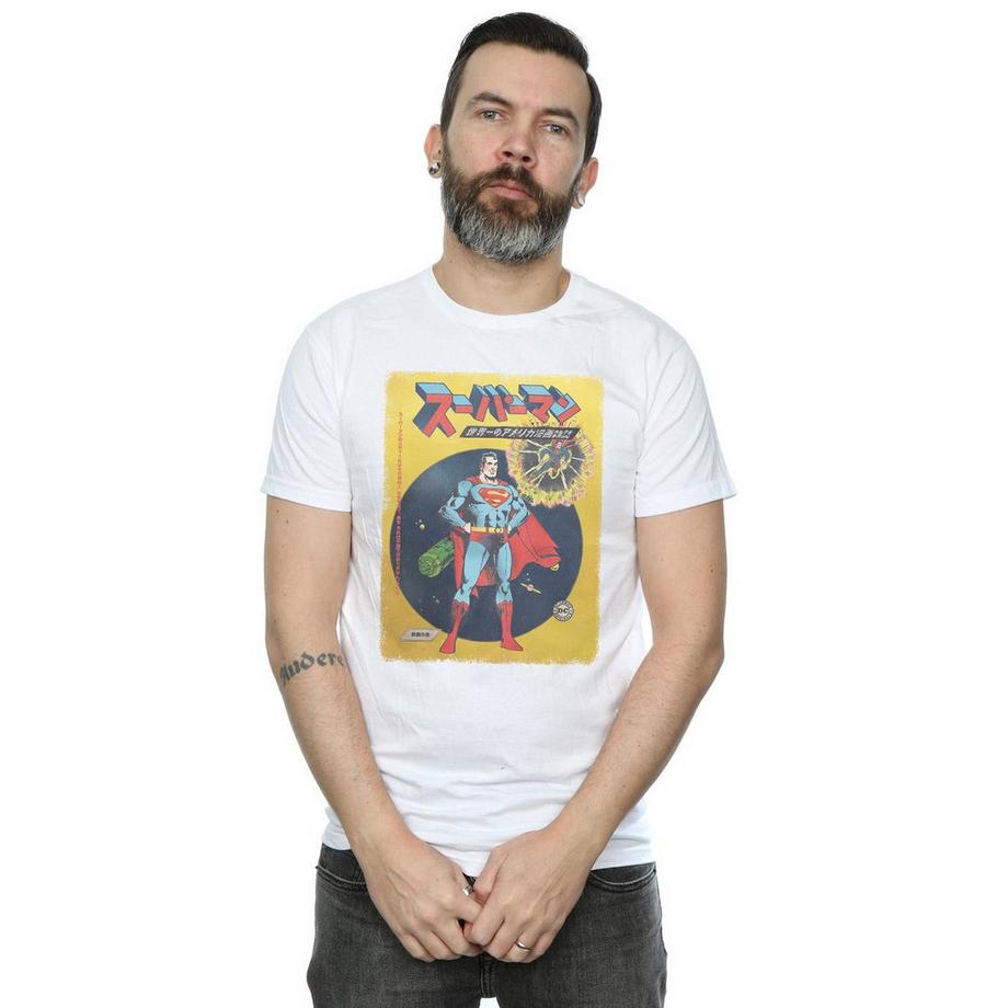 DC COMICS Superman Japanese Cover T-Shirt  