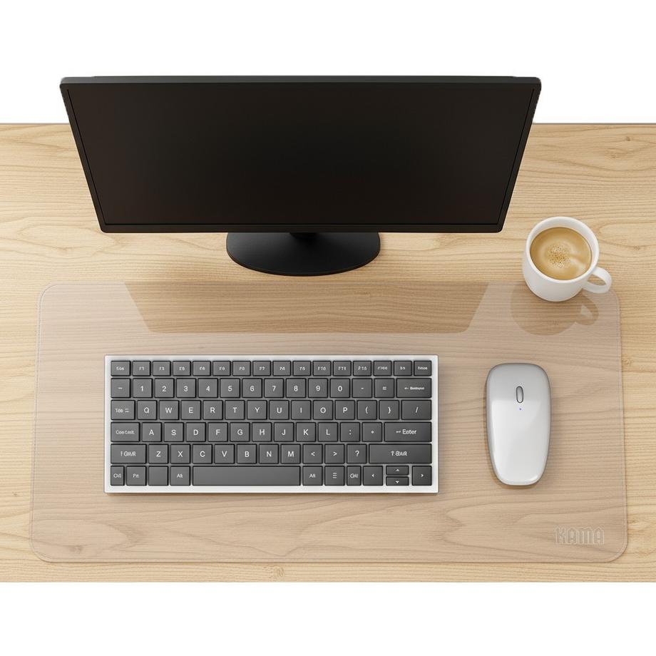 KAMA Tapis de bureau premium (PVC)  