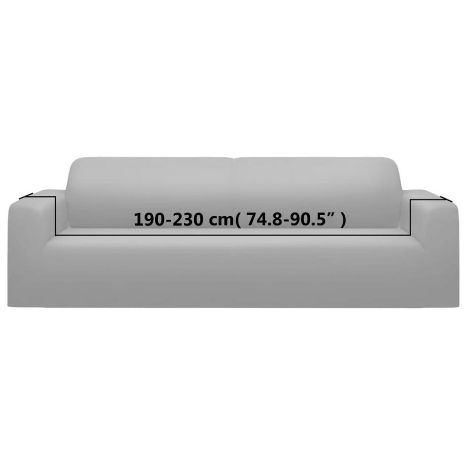 VidaXL  Housse de canapé jersey 