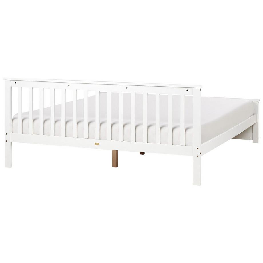 Beliani Letto en Legno di pino Scandinavo OLENDON  