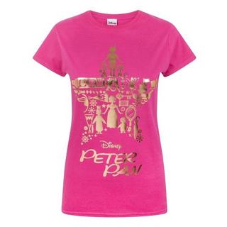 Peter Pan  Disney TShirt mit GoldfolienAufdruck 