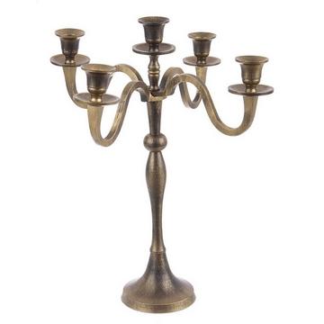 Chandelier Norah 5 flammes bronze