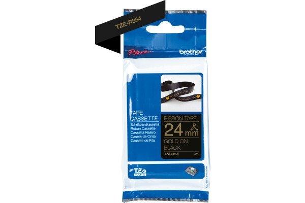 PTOUCH  PTOUCH Band schwarz/gold TZE-R354 Tze Geräte 24mm 