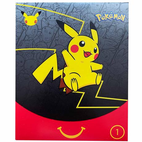 Pokémon  25th Anniversary McDonalds Promo Booster 2021 Black - EN 