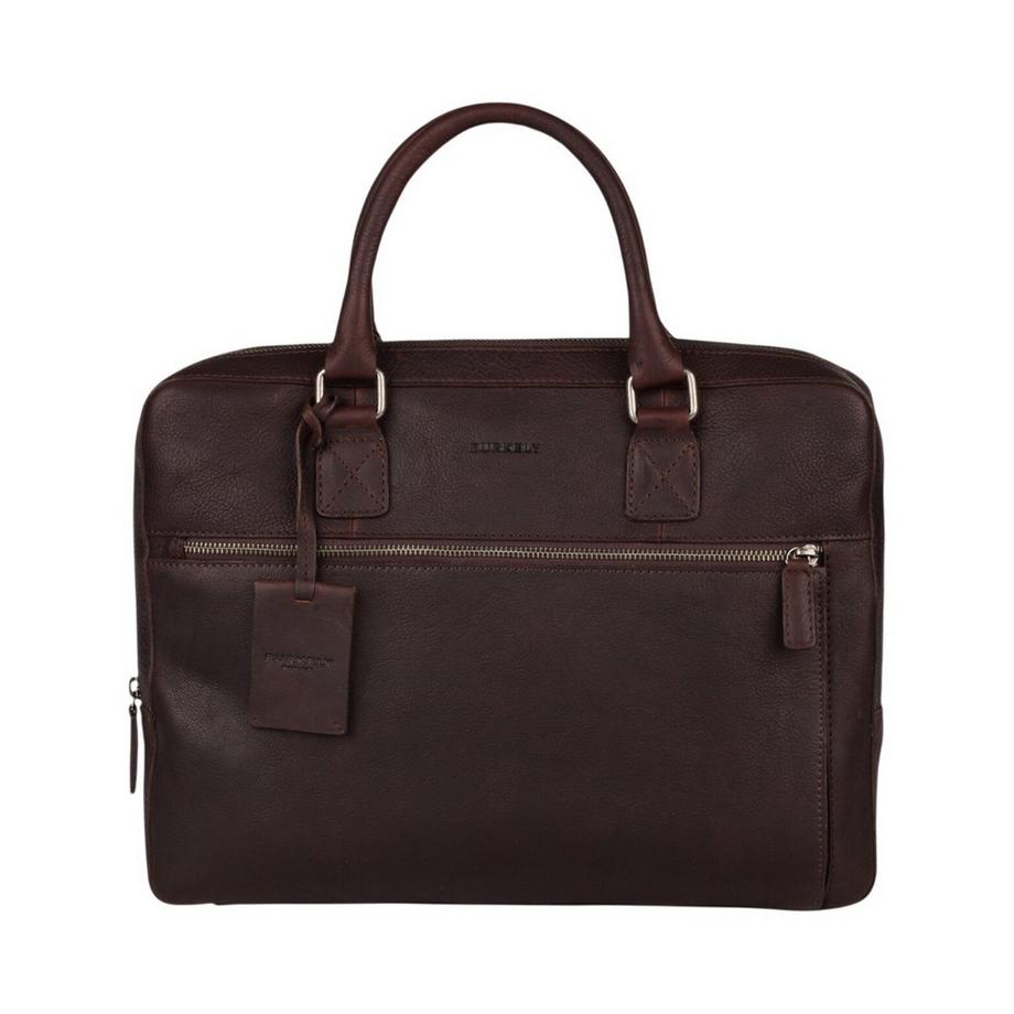 Sacoche pour ordinateur portable Antique Avery 133 pouces marron foncé