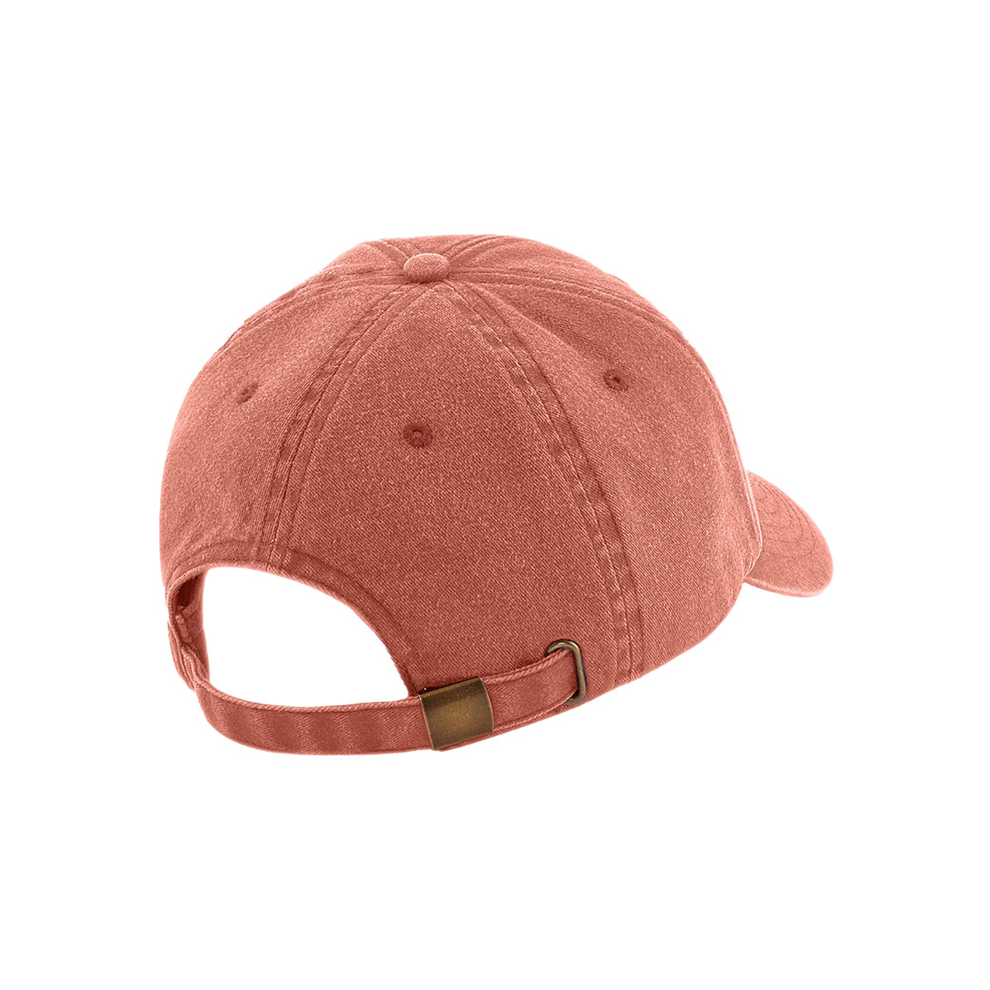 Beechfield Vintage Niederes Profil Baseballkappe  